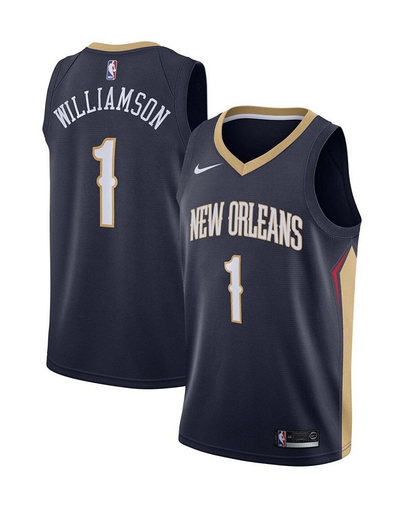 Men's Zion Williamson Navy New Orleans Pelicans 2019 NBA Draft First Round Pick Swingman Jersey - Icon Edition $37.72 Jersey