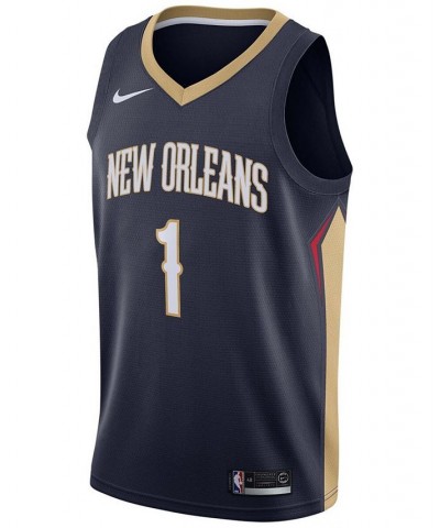 Men's Zion Williamson Navy New Orleans Pelicans 2019 NBA Draft First Round Pick Swingman Jersey - Icon Edition $37.72 Jersey