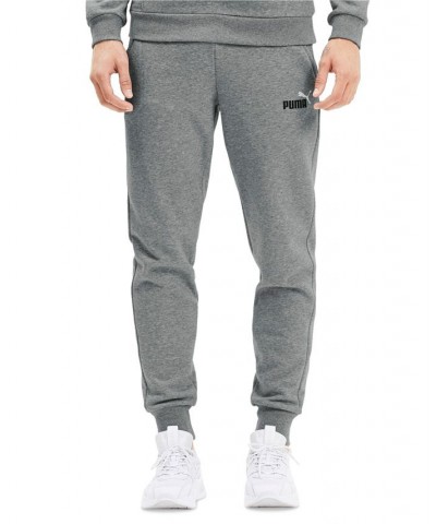 Men's Embroidered Logo Fleece Jogger Sweatpants Tangerine $27.08 Pants