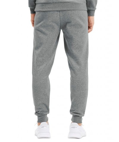 Men's Embroidered Logo Fleece Jogger Sweatpants Tangerine $27.08 Pants