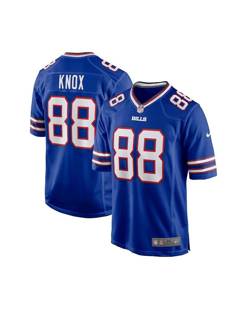 Men's Dawson Knox Royal Buffalo Bills Game Jersey $51.80 Jersey