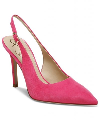 Women's Hazel Slingback Pumps Pink $35.64 Shoes