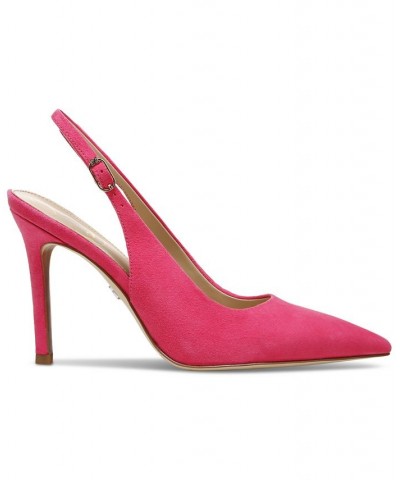 Women's Hazel Slingback Pumps Pink $35.64 Shoes