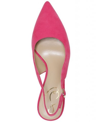 Women's Hazel Slingback Pumps Pink $35.64 Shoes