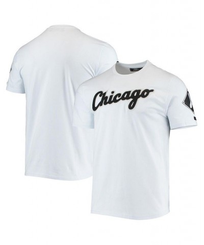 Men's White Chicago White Sox Team Logo T-shirt $33.59 T-Shirts