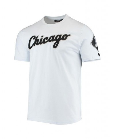 Men's White Chicago White Sox Team Logo T-shirt $33.59 T-Shirts