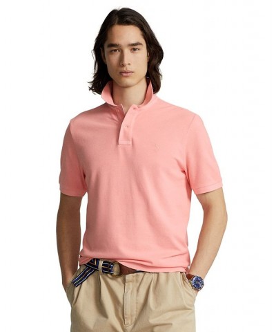 Men's Classic-Fit Cotton Polo Shirt Pink $54.00 Polo Shirts