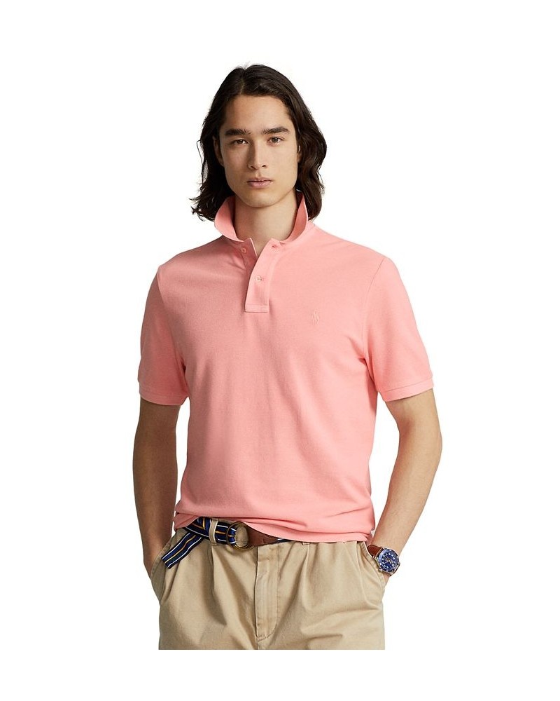 Men's Classic-Fit Cotton Polo Shirt Pink $54.00 Polo Shirts