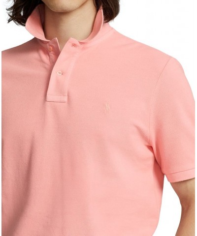 Men's Classic-Fit Cotton Polo Shirt Pink $54.00 Polo Shirts