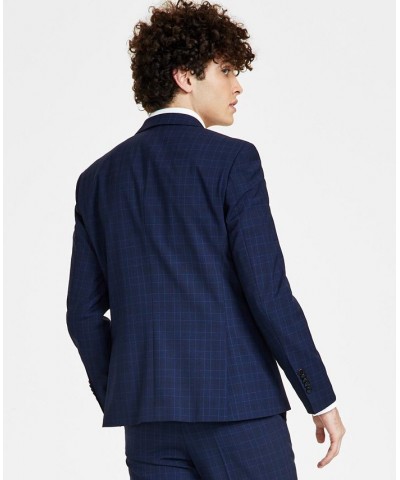 Men's Modern-Fit Wool Suit Jacket Multi $166.65 Suits