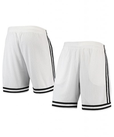 Men's Boston Celtics Hardwood Classics White Out Swingman Shorts $51.99 Shorts