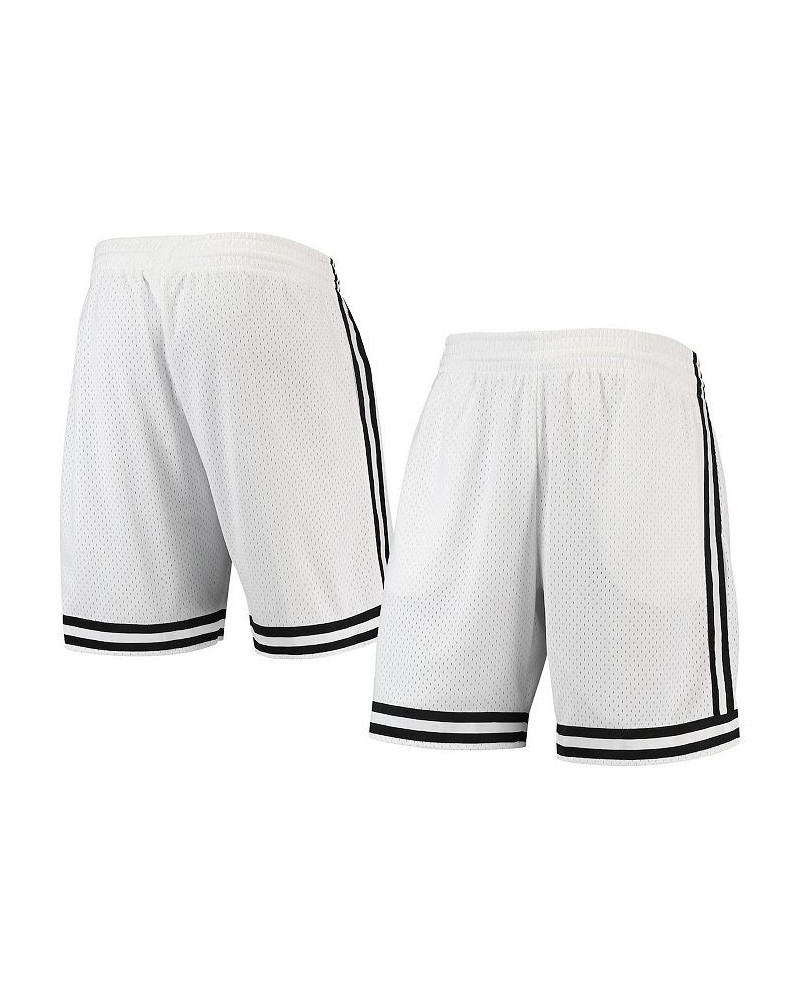 Men's Boston Celtics Hardwood Classics White Out Swingman Shorts $51.99 Shorts