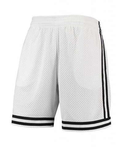 Men's Boston Celtics Hardwood Classics White Out Swingman Shorts $51.99 Shorts