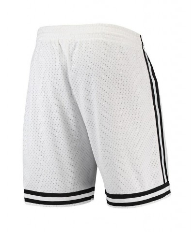 Men's Boston Celtics Hardwood Classics White Out Swingman Shorts $51.99 Shorts