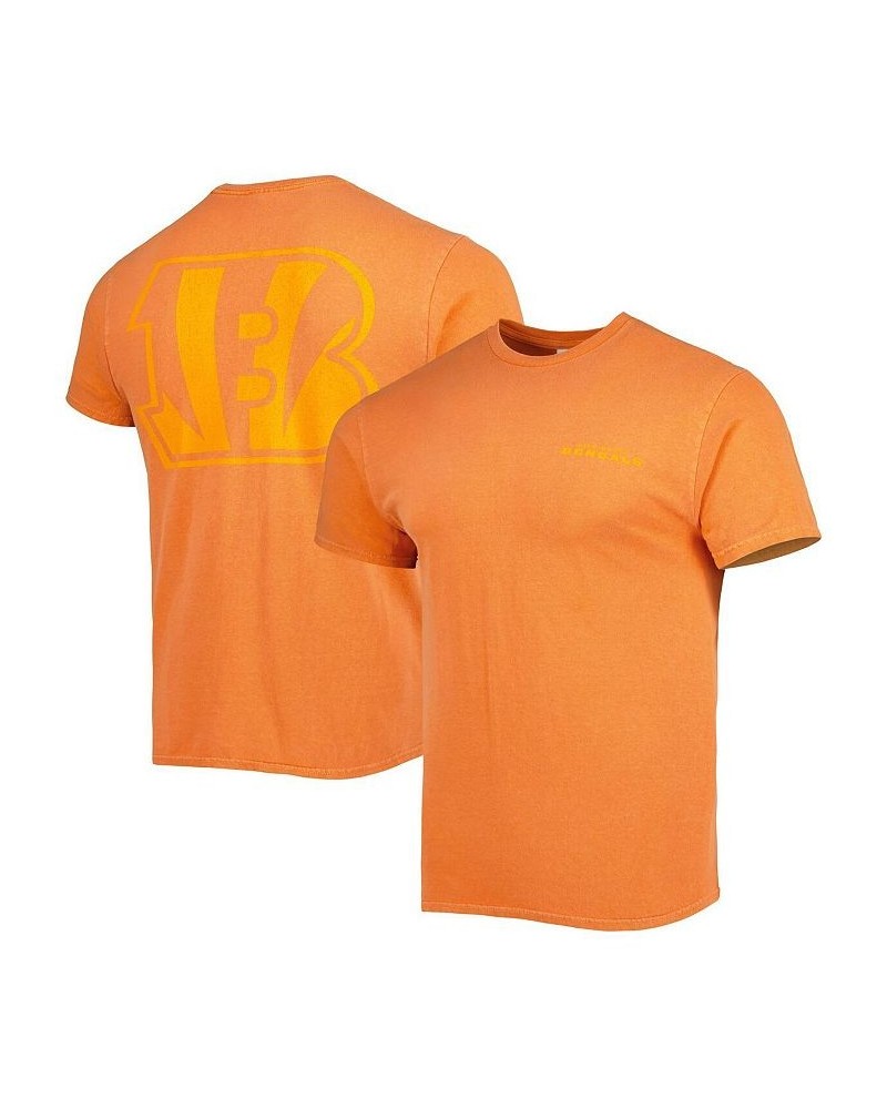 Men's Orange Cincinnati Bengals Fast Track Tonal Highlight T-shirt $19.78 T-Shirts