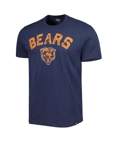 Men's Navy Chicago Bears All Arch Franklin T-shirt $24.74 T-Shirts