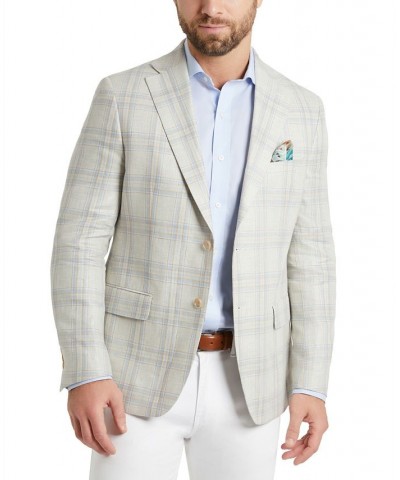 Slim Fit Patterned Linen Sportcoats PD01 $60.16 Blazers