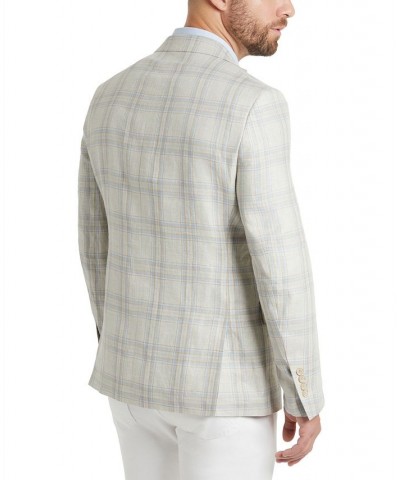 Slim Fit Patterned Linen Sportcoats PD01 $60.16 Blazers