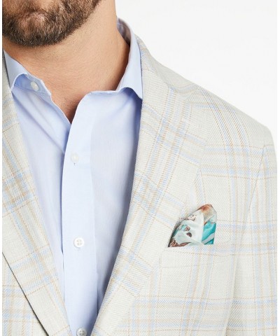 Slim Fit Patterned Linen Sportcoats PD01 $60.16 Blazers