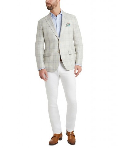 Slim Fit Patterned Linen Sportcoats PD01 $60.16 Blazers