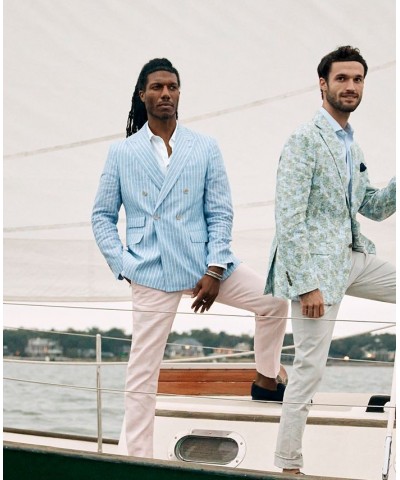 Slim Fit Patterned Linen Sportcoats PD01 $60.16 Blazers