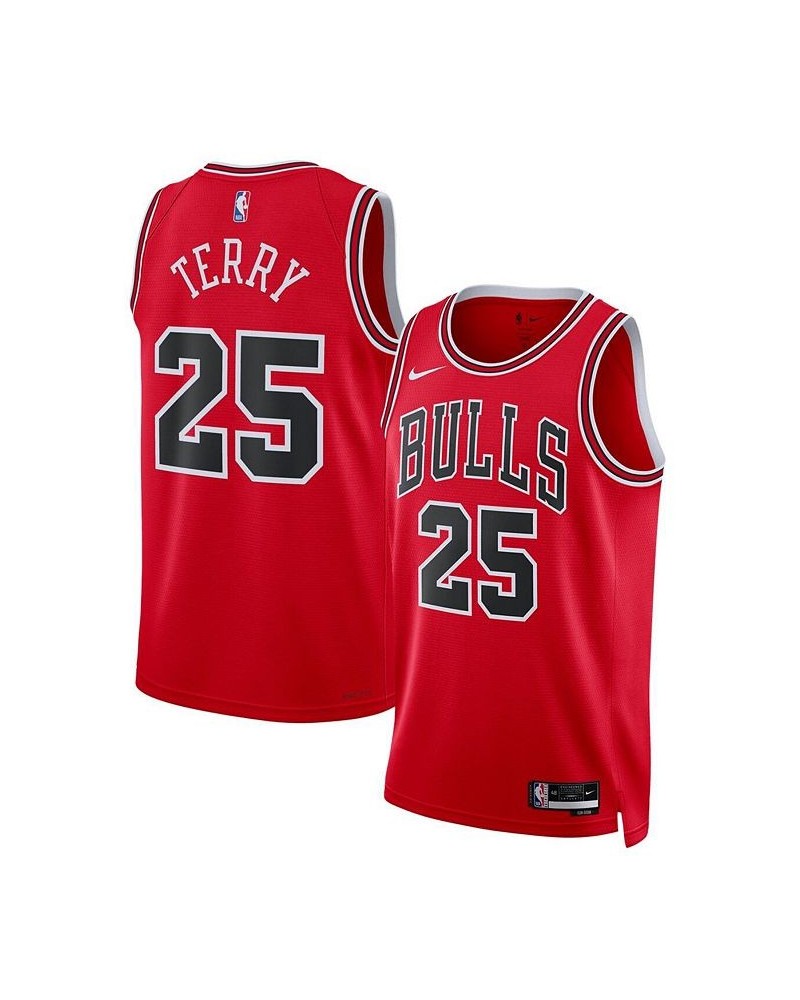 Men's and Women's Dalen Terry Red Chicago Bulls 2022 NBA Draft First Round Pick Swingman Jersey - Icon Edition $50.99 Jersey