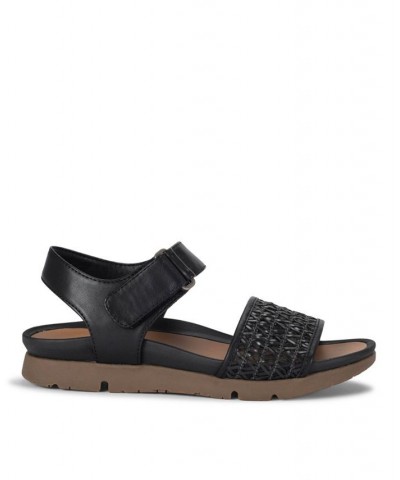 Holleen Flat Sandals Black $33.97 Shoes