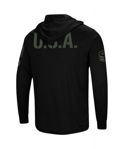 Men's Black Auburn Tigers OHT Military-Inspired Appreciation Hoodie Long Sleeve T-shirt $22.00 T-Shirts