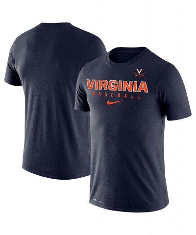 Men's Navy Virginia Cavaliers Baseball Legend Performance T-shirt $23.59 T-Shirts