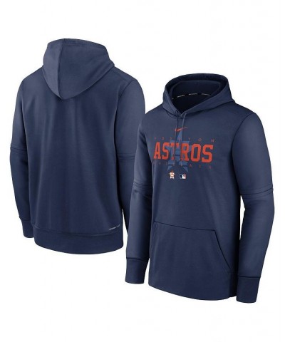 Men's Navy Houston Astros Authentic Collection Pregame Performance Pullover Hoodie $38.95 Sweatshirt