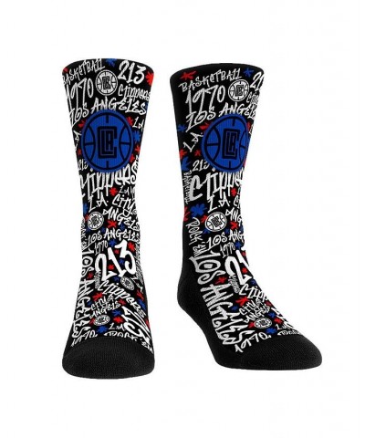 Men's and Women's Socks LA Clippers Graffiti Crew Socks $12.00 Socks