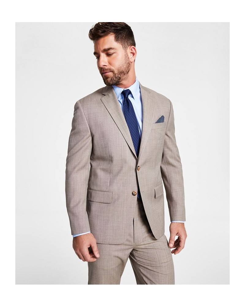 Men's Classic-Fit UltraFlex Stretch Plaid Suit Jacket PD03 $63.75 Suits