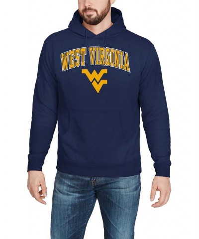 Men's Navy West Virginia Mountaineers Campus Pullover Hoodie $25.79 Sweatshirt