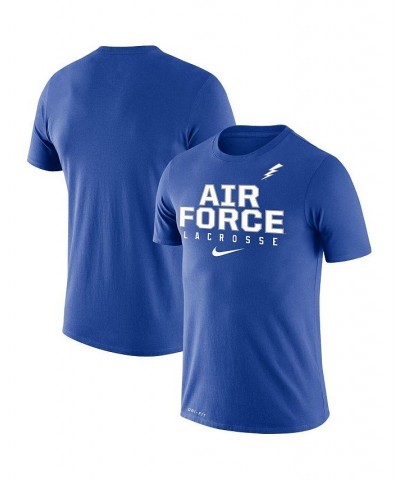 Men's Royal Air Force Falcons Lacrosse Legend 2.0 Performance T-shirt $25.99 T-Shirts