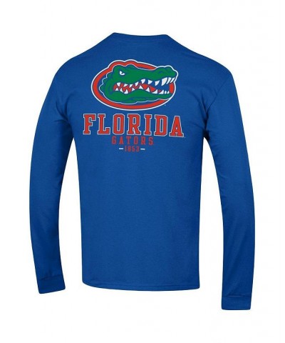 Men's Royal Florida Gators Team Stack Long Sleeve T-shirt $28.99 T-Shirts