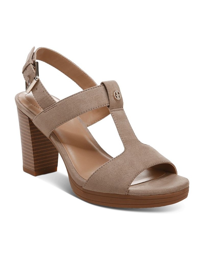 Paulette Dress Sandals Tan/Beige $43.86 Shoes