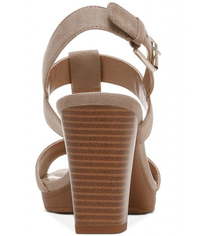 Paulette Dress Sandals Tan/Beige $43.86 Shoes