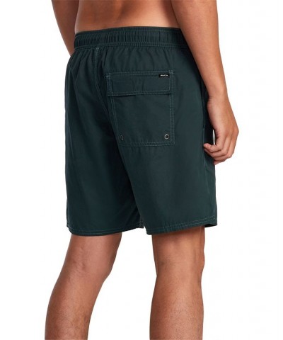 Men's Solid Opposites Elastic 2 Shorts Green $19.80 Swimsuits