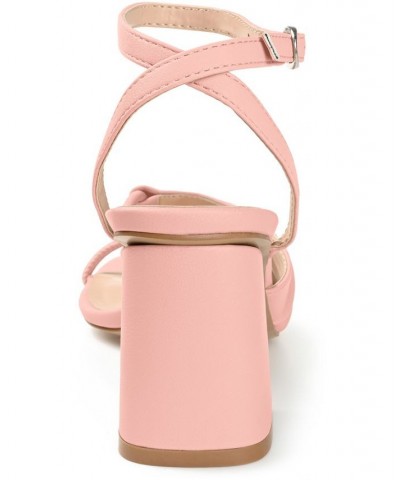 Women's Shillo Dress Sandals Pink $38.95 Shoes