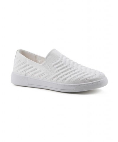 Women's Courage Slip-On Sneakers Yellow $31.74 Shoes