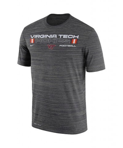 Men's Charcoal Virginia Tech Hokies Velocity Legend Dri-Fit Performance T-shirt $20.00 T-Shirts