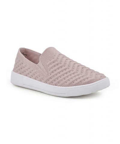 Women's Courage Slip-On Sneakers Yellow $31.74 Shoes