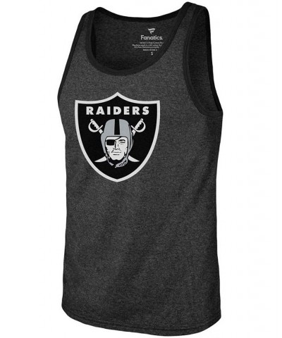 Men's Darren Waller Heathered Black Las Vegas Raiders Name Number Tri-Blend Tank Top $21.07 T-Shirts