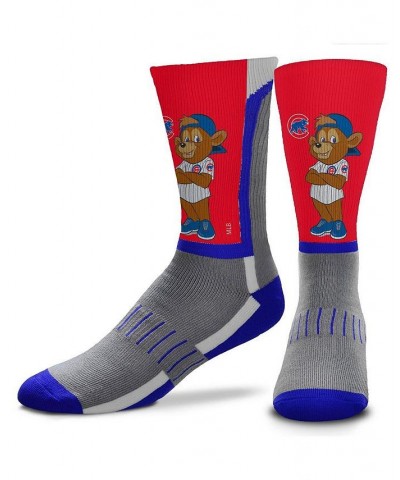 Men's Chicago Cubs Mascot Snoop V-Curve Crew Socks $16.79 Socks