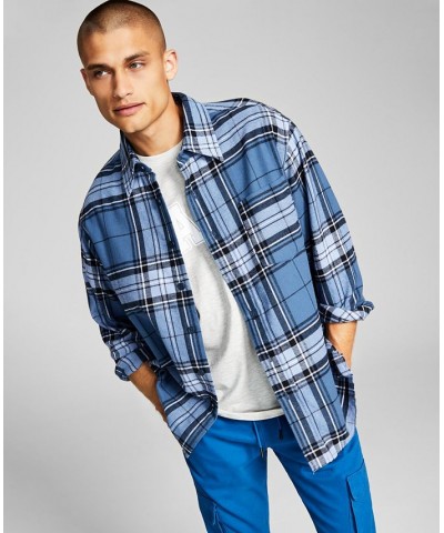 Men's Regular-Fit Plaid Flannel Shirt Multi $16.76 Shirts