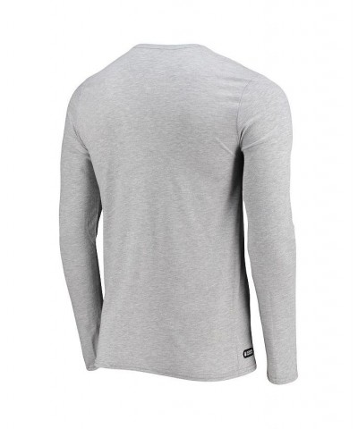 Men's Heathered Gray Tampa Bay Buccaneers Combine Authentic Stated Long Sleeve T-shirt $14.76 T-Shirts