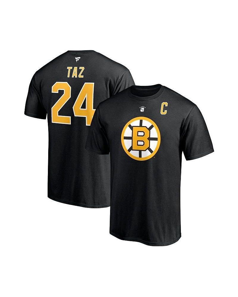 Men's Branded Terry O'Reilly Black Boston Bruins Authentic Stack Retired Player NickName and Number T-shirt $22.94 T-Shirts