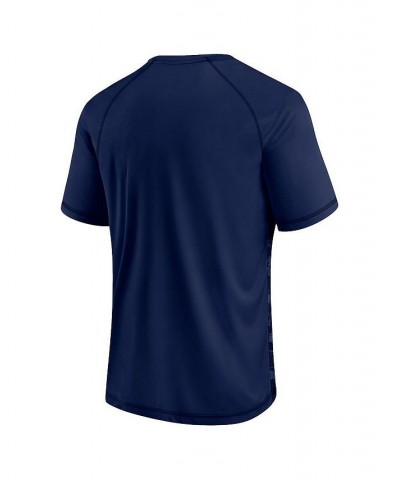 Men's Branded Navy Notre Dame Fighting Irish Arch Outline Raglan T-shirt $25.19 T-Shirts