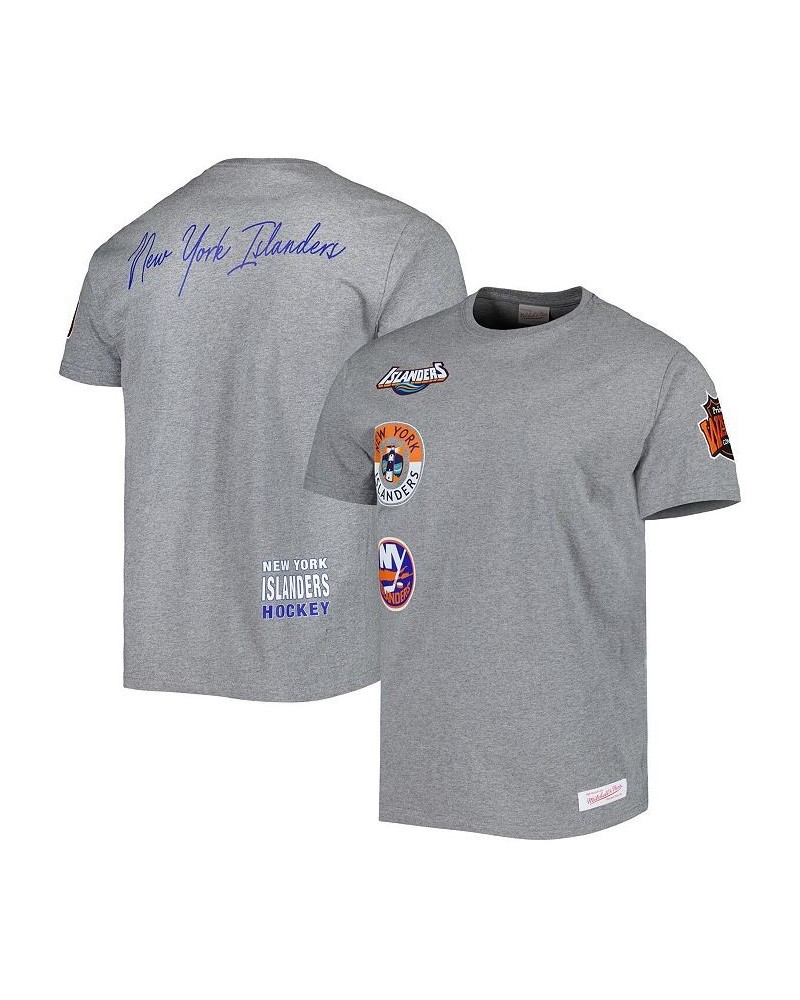 Men's Heather Gray New York Islanders City Collection T-shirt $29.90 T-Shirts