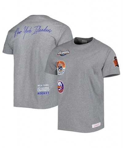 Men's Heather Gray New York Islanders City Collection T-shirt $29.90 T-Shirts